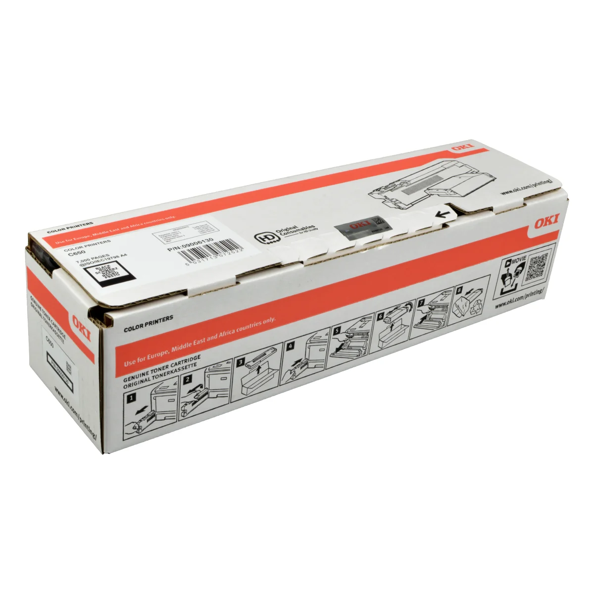 Oki Toner 09006129 gelb