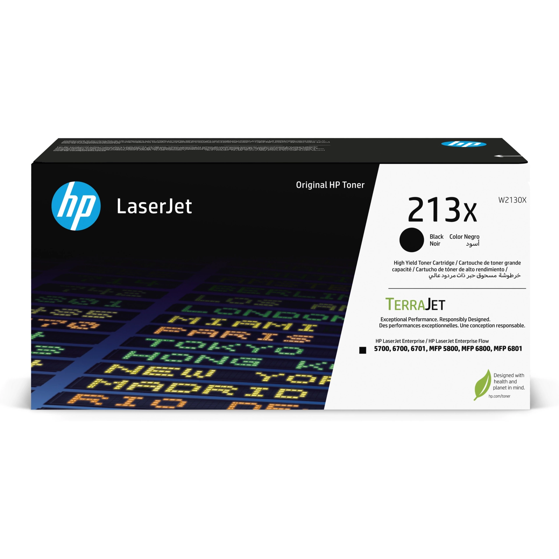 HP Toner '213X' schwarz 9.000 Seiten