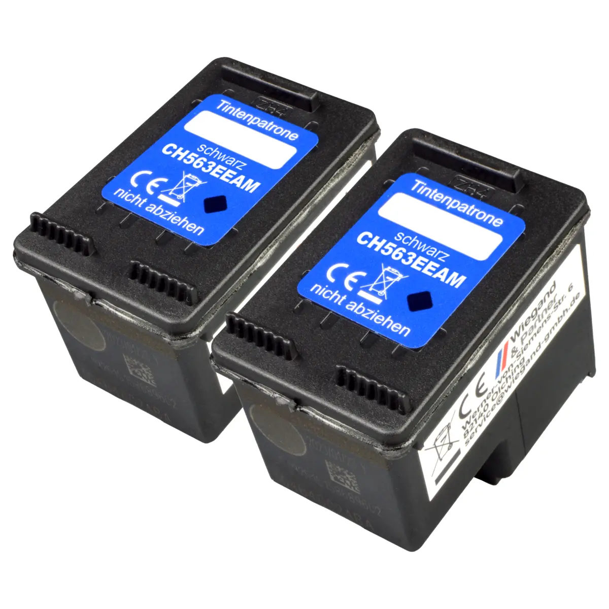 HP 301 - alternatives XL Patronen DoppelPack 'schwarz' 2x 18 ml | 2x 650 Seiten - Digital Revolution