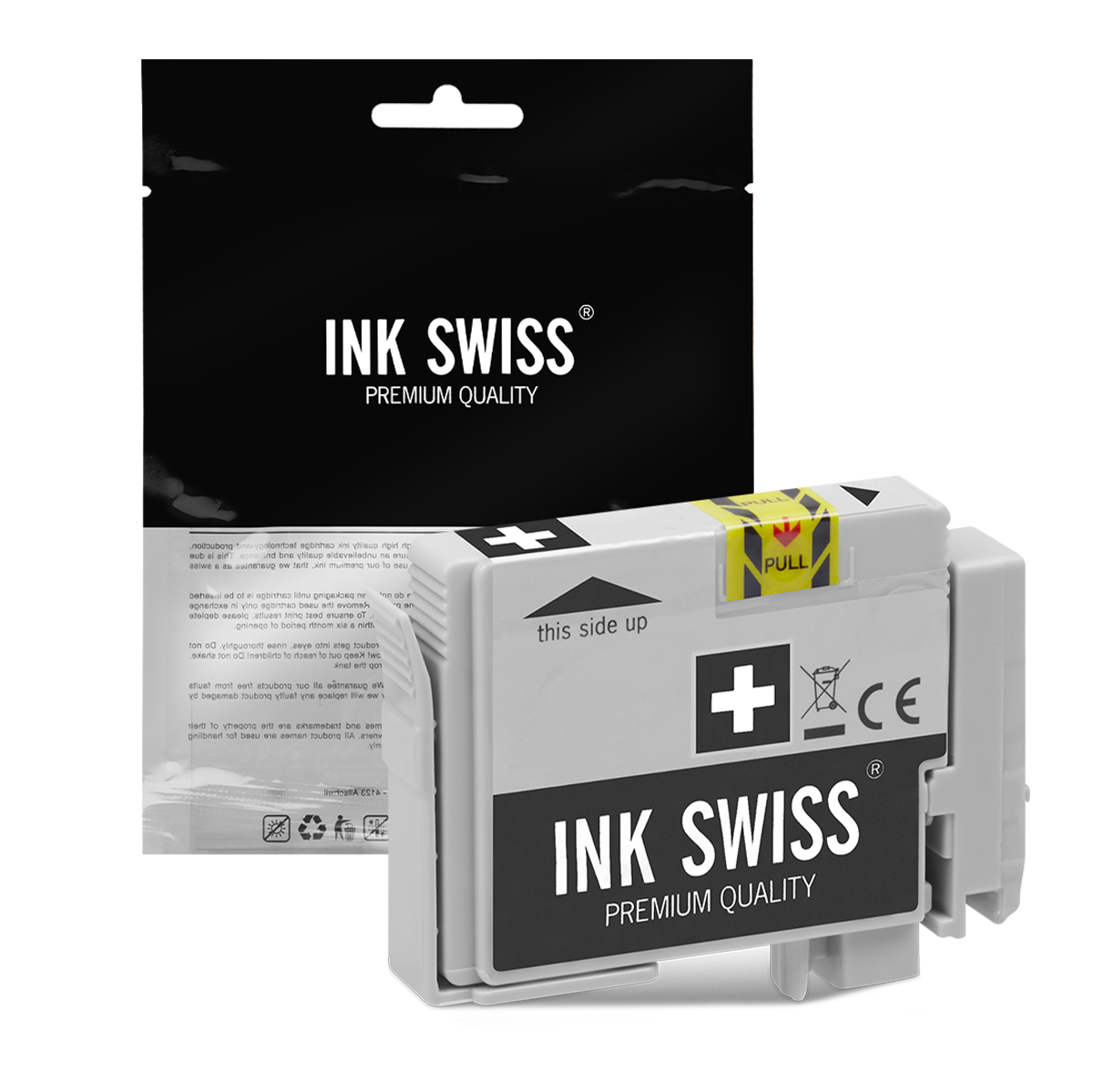Epson T0711 - alternative Patrone 'schwarz' 11,4 ml - InkSwiss
