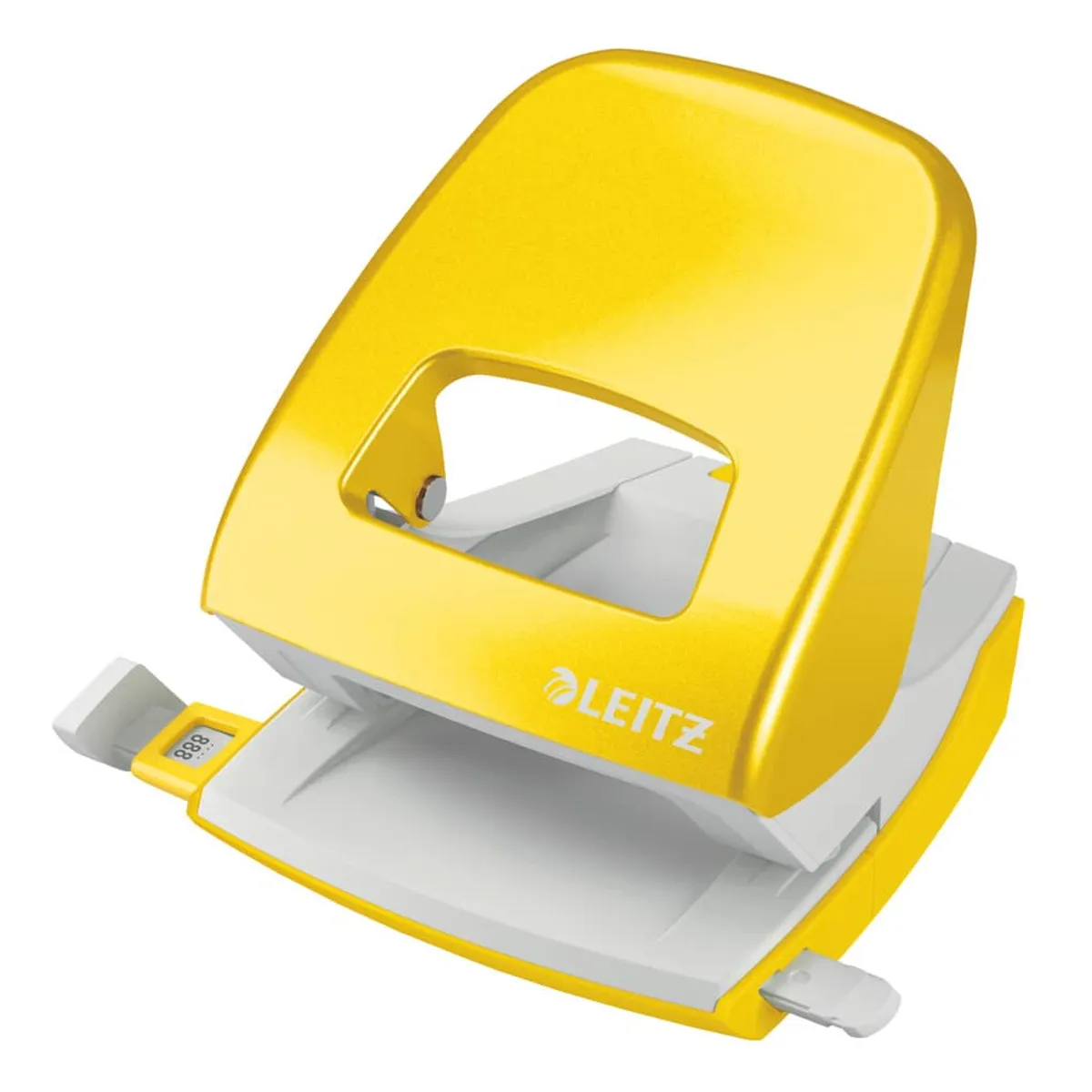 Leitz Bürolocher NeXXt - 30 Blatt, gelb metallic