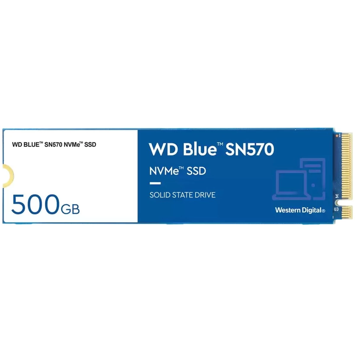 SSD M.2 500GB WD Blue SN570 NVMe PCIe 3.0 x 4