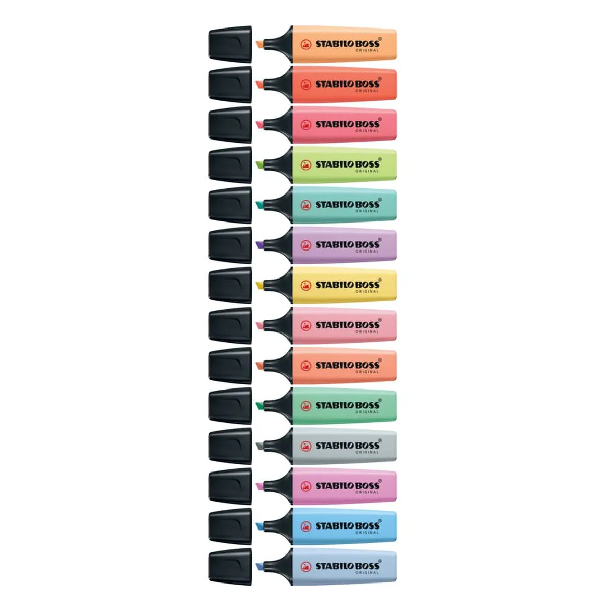 Stabilo Textmarker - BOSS ORIGINAL Pastel - Einzelstift - Korallrot
