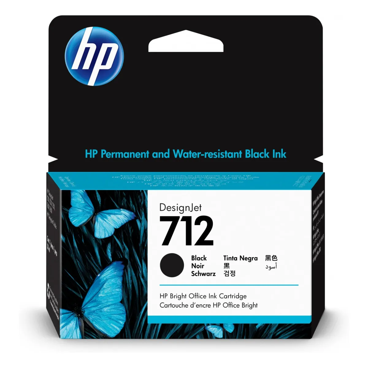 Druckerpatrone HP 712 schwarz 38 ml (3ED70A)